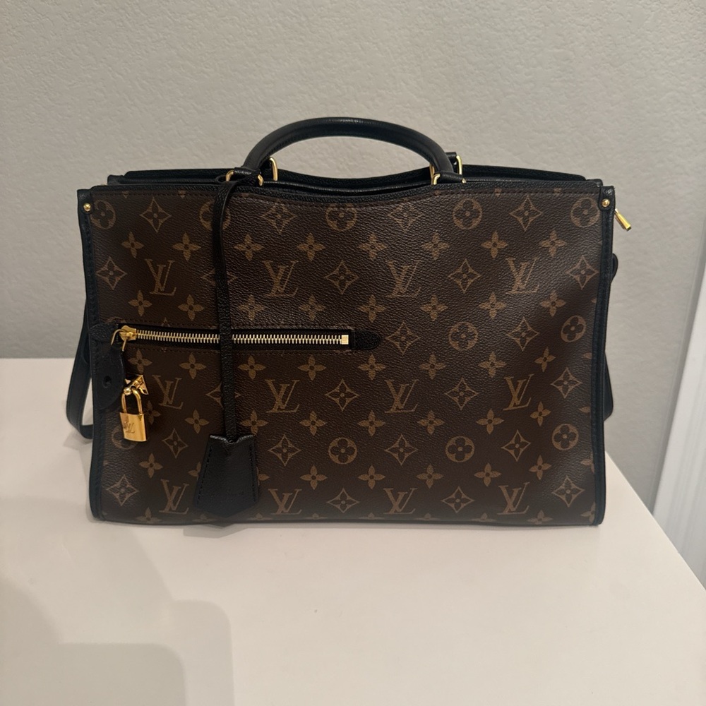 Louis Vuitton Brown Popincourt MM handbag